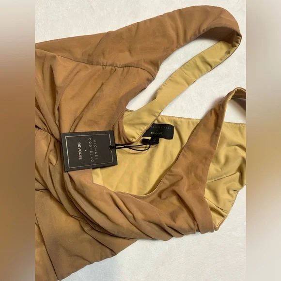 Michael Costello x REVOLVE Misha Maxi in Nude - Picture 8 of 8